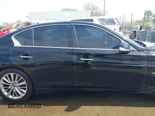 2018 Infiniti Q50 3.0t LUXE with VIN JN1EV7AP2JM351176, listed as a IAAI auction lot 41837214 with 125,535 mi miles. Bid and sale history available at carsss.com. Image 13.