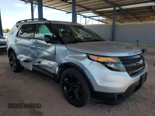 2015 Ford Explorer Sport with VIN 1FM5K8GT8FGC61113, listed as a Copart auction lot 63442475 with 183,396 mi miles and Salvage title. Bid and sale history available at DreamBid. Image 4.