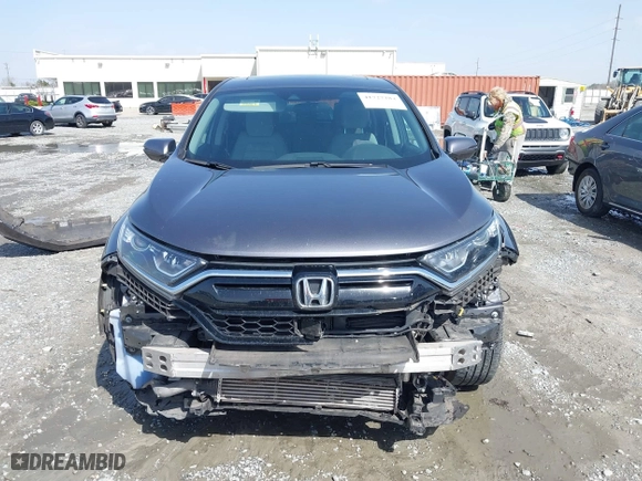 2022 Honda CR-V EX with VIN 5J6RW1H53NA011257, listed as a IAAI auction lot 41727284 with 105,543 mi miles. Bid and sale history available at carsss.com. Image 6.