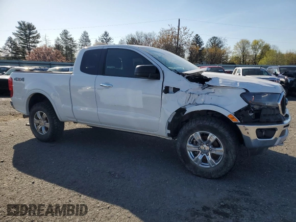 2021 Ford Ranger XL with VIN 1FTER1FHXMLD55535, listed as a Copart auction lot 50554475 with 113,294 mi miles and Salvage title. Bid and sale history available at DreamBid. Image 4.