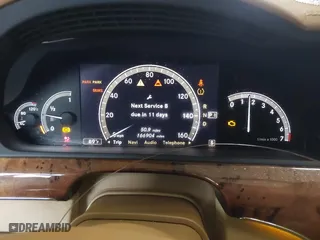 2007 Mercedes-Benz S-Class 5.5L V8 with VIN WDDNG71X07A081212, listed as a IAAI auction lot 41971565 with 166,904 mi miles. Bid and sale history available at carsss.com. Image 7.
