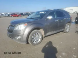 2010 Chevrolet Equinox LTZ with VIN 2CNALFEW9A6296085, listed as a Copart auction lot 43580715 with 170,202 mi miles and Salvage Title. Bid and sale history available at carsss.com. Image 1.