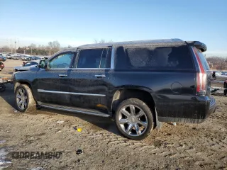 2017 Cadillac Escalade ESV Luxury z VIN 1GYS4HKJ0HR128578, wystawiony jako Copart lot #88101985 z przebiegiem 49 580 mil mil oraz Szkoda całkowita • Salvage title. Historia ofert i sprzedaży dostępna na DreamBid. Obrazek 2.
