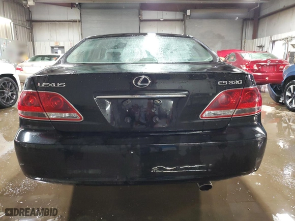 2005 Lexus ES 330 with VIN JTHBA30G055075617, listed as a Copart auction lot 49895075 with 240,252 mi miles and Salvage Title. Bid and sale history available at carsss.com. Image 6.
