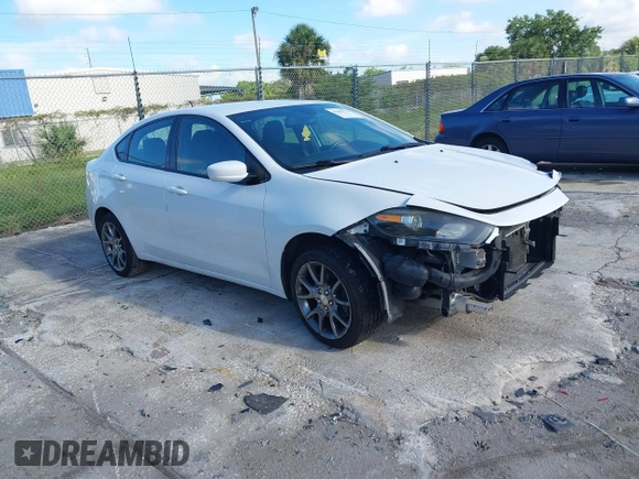 2015 Dodge Dart SXT with VIN 1C3CDFBB9FD181916, listed as a IAAI auction lot 42483778 with 128,405 mi miles and . Bid and sale history available at DreamBid. Image 1.