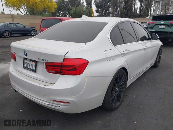 2016 BMW 3 Series 328i xDrive with VIN WBA8E3G57GNT80830, listed as a IAAI auction lot 42408628 with 127,476 mi miles and . Bid and sale history available at DreamBid. Image 4.
