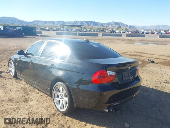 2006 BMW 3 Series 330i with VIN WBAVB33556PS15458, listed as a IAAI auction lot 41852222 with 78,633 mi miles. Bid and sale history available at carsss.com. Image 3.
