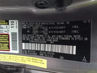 2016 Toyota Sienna LE AAS z VIN 5TDKK3DC9GS694686, wystawiony jako IAAI lot #42374687 z przebiegiem 192 571 mil mil oraz . Historia ofert i sprzedaży dostępna na DreamBid. Obrazek 9.