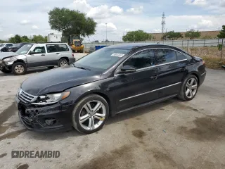 2014 Volkswagen CC R-Line with VIN WVWBP7AN2EE524462, listed as a Copart auction lot 50464045 with 172,295 mi miles and Salvage Title. Bid and sale history available at carsss.com. Image 1.