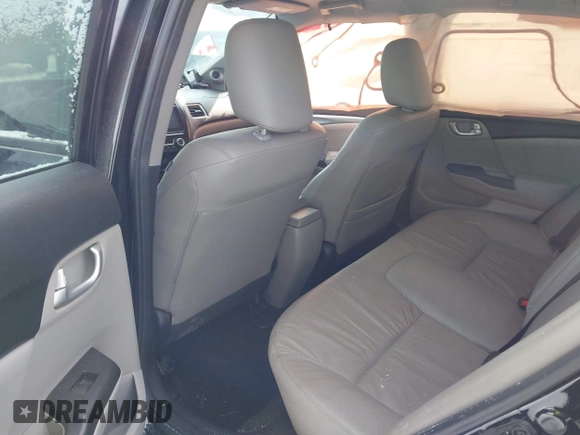 2015 Honda Civic EX-L with VIN 19XFB2F9XFE077383, listed as a IAAI auction lot 41353115 with Not Provided miles and . Bid and sale history available at DreamBid. Image 8.