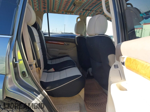 2005 Lexus GX 470 z VIN JTJBT20X650076884, wystawiony jako IAAI lot #41776915 z przebiegiem 219 091 mil mil oraz . Historia ofert i sprzedaży dostępna na DreamBid. Obrazek 8.
