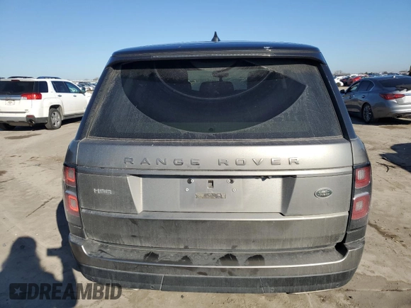 2018 Land Rover Range Rover HSE z VIN SALGS2SVXJA396195, wystawiony jako Copart lot #46398585 z przebiegiem 81 131 mil mil oraz Szkoda całkowita • Salvage title. Historia ofert i sprzedaży dostępna na DreamBid. Obrazek 6.