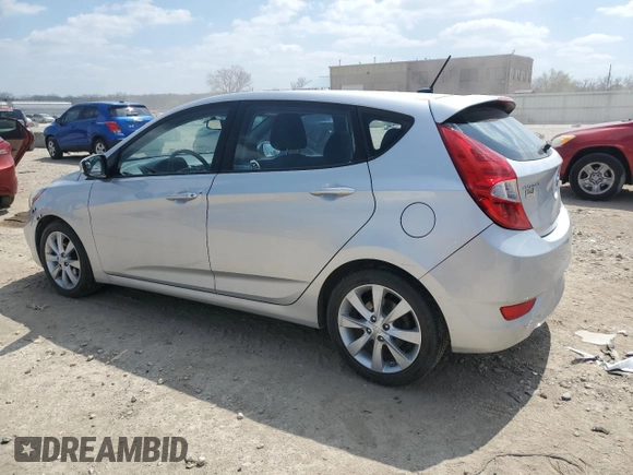 2013 Hyundai Accent SE with VIN KMHCU5AE8DU074642, listed as a Copart auction lot 52932205 with 119,518 mi miles and Salvage Title. Bid and sale history available at carsss.com. Image 2.