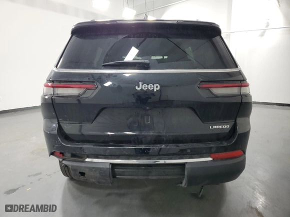 2023 Jeep Grand Cherokee L Laredo with VIN 1C4RJJAGXP8901720, listed as a Copart auction lot 41498095 with 43,192 mi miles and Clean Title. Bid and sale history available at carsss.com. Image 6.