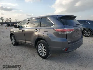 2016 Toyota Highlander LE with VIN 5TDZARFH8GS022678, listed as a Copart auction lot 44036355 with 171,630 mi miles and Salvage Title. Bid and sale history available at carsss.com. Image 2.