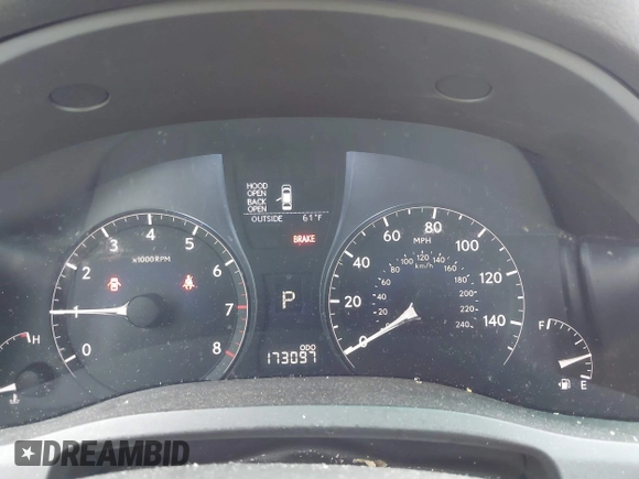 2011 Lexus RX 350 with VIN 2T2BK1BA7BC080934, listed as a IAAI auction lot 41859345 with 173,097 mi miles and . Bid and sale history available at DreamBid. Image 7.