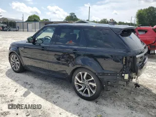 2018 Land Rover Range Rover Sport HSE z VIN SALWR2RV1JA199820, wystawiony jako Copart lot #59662085 z przebiegiem 74 206 mil mil oraz Szkoda całkowita • Salvage title. Historia ofert i sprzedaży dostępna na DreamBid. Obrazek 2.