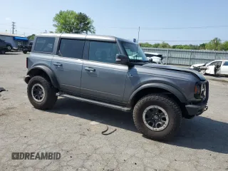 2024 Ford Bronco Outer Banks с VIN 1FMEE8BP1RLA57668, выставлен на аукционе Copart как лот 49614705 с пробегом 20 969 миль миль и Списание • Salvage title. История ставок и продаж доступна на DreamBid. Изображение 4.