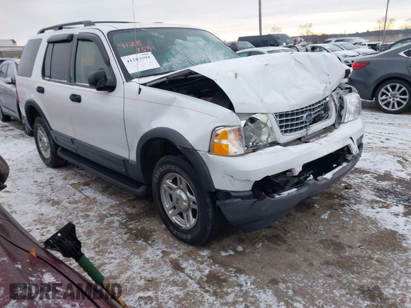 2003 Ford Explorer XLT with VIN 1FMZU73K43UC34135, listed as a IAAI auction lot 41283591 with 144,395 mi miles and . Bid and sale history available at DreamBid. Image 1.