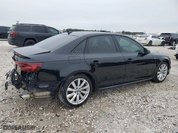 2018 Audi A4 Premium with VIN WAUKMAF43JA068573, listed as a Copart auction lot 45112705 with 65,027 mi miles and Salvage Title. Bid and sale history available at carsss.com. Image 3.