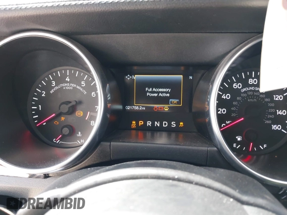 2019 Ford Mustang GT z VIN 1FA6P8CF0K5129940, wystawiony jako IAAI lot #41795075 z przebiegiem 21 758 mil mil oraz . Historia ofert i sprzedaży dostępna na DreamBid. Obrazek 7.