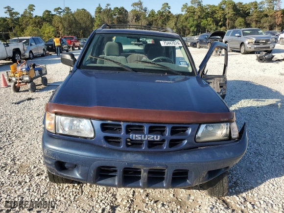 2002 Isuzu Rodeo S with VIN 4S2CK58W124307433, listed as a Copart auction lot 75447074 with 129,163 mi miles and Salvage Title. Bid and sale history available at carsss.com. Image 5.