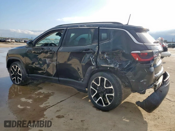 2021 Jeep Compass Limited with VIN 3C4NJCCB4MT510894, listed as a Copart auction lot 55861685 with Not provided miles and Clean title. Bid and sale history available at DreamBid. Image 2.