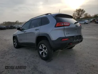 2017 Jeep Cherokee Trailhawk L Plus with VIN 1C4PJMBB9HW536536, listed as a Copart auction lot 78472954 with 89,657 mi miles and Salvage Title. Bid and sale history available at carsss.com. Image 2.