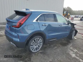 2025 Cadillac XT4 FWD Premium Luxury with VIN 1GYFZCR47SF150673, listed as a Copart auction lot 56108895 with 2,167 mi miles and Salvage title. Bid and sale history available at DreamBid. Image 3.