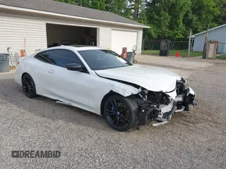 2021 BMW 4 Series 430i xDrive z VIN WBA73AP05MCG14970, wystawiony jako IAAI lot #42335790 z przebiegiem 69 926 mil mil oraz . Historia ofert i sprzedaży dostępna na DreamBid. Obrazek 1.