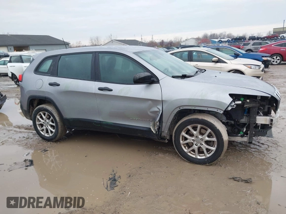 2017 Jeep Cherokee Sport z VIN 1C4PJLAB7HW663474, wystawiony jako IAAI lot #41064896 z przebiegiem 147 693 mil mil oraz . Historia ofert i sprzedaży dostępna na DreamBid. Obrazek 14.