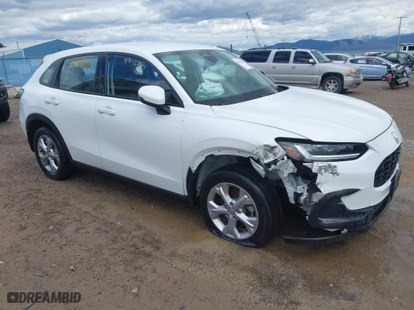 2023 Honda HR-V LX with VIN 3CZRZ2H3XPM702190, listed as a IAAI auction lot 41342755 with 10,703 mi miles. Bid and sale history available at carsss.com. Image 1.
