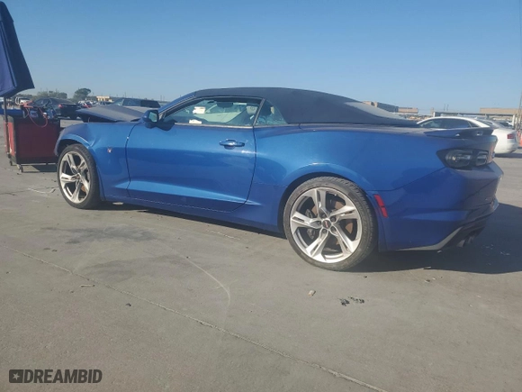 2021 Chevrolet Camaro 2SS with VIN 1G1FH3D74M0106929, listed as a Copart auction lot 76536954 with 29,535 mi miles and Clean Title. Bid and sale history available at carsss.com. Image 2.