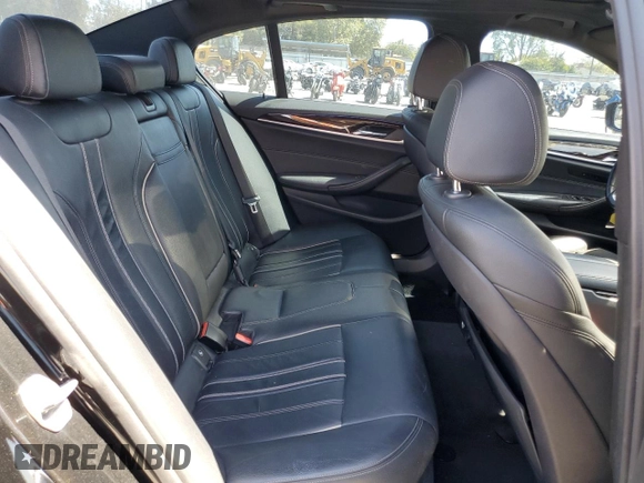 2019 BMW 5 Series 540i with VIN WBAJE5C54KWW12967, listed as a Copart auction lot 58490535 with 91,758 mi miles and Salvage title. Bid and sale history available at DreamBid. Image 10.