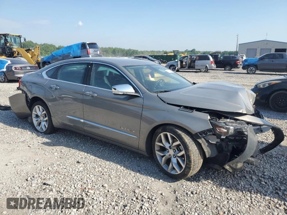 2018 Chevrolet Impala Premier z VIN 2G1125S33J9145956, wystawiony jako Copart lot #63218755 z przebiegiem Nie podano mil oraz Szkoda całkowita • Salvage title. Historia ofert i sprzedaży dostępna na DreamBid. Obrazek 4.