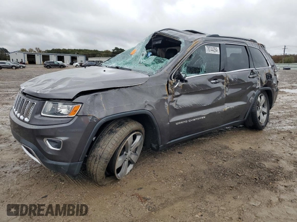 2014 Jeep Grand Cherokee Limited with VIN 1C4RJEBTXEC473211, listed as a Copart auction lot 78744294 with 110,861 mi miles and Salvage Title. Bid and sale history available at DreamBid. Image 1.