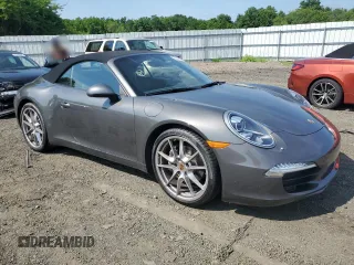 2015 Porsche 911 Carrera with VIN WP0CA2A97FS141468, listed as a Copart auction lot 58949374 with 40,741 mi miles and Salvage Title. Bid and sale history available at carsss.com. Image 4.