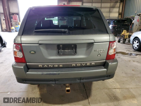 2006 Land Rover Range Rover Sport HSE with VIN SALSF25446A931417, listed as a Copart auction lot 54223905 with 184,986 mi miles and Clean title. Bid and sale history available at DreamBid. Image 6.