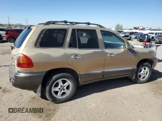 2002 Hyundai Santa Fe GLS with VIN KM8SC13DX2U288055, listed as a Copart auction lot 80986684 with 153,582 mi miles and Clean Title. Bid and sale history available at carsss.com. Image 3.