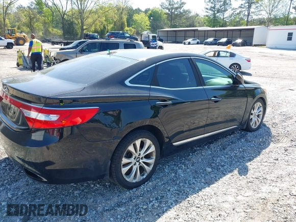 2012 Hyundai Azera with VIN KMHFG4JG1CA185369, listed as a IAAI auction lot 42031314 with 143,461 mi miles and . Bid and sale history available at DreamBid. Image 4.