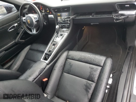 2016 Porsche 911 Carrera with VIN WP0AA2A92GS106698, listed as a Copart auction lot 42180725 with 43,064 mi miles and Salvage Title. Bid and sale history available at carsss.com. Image 8.