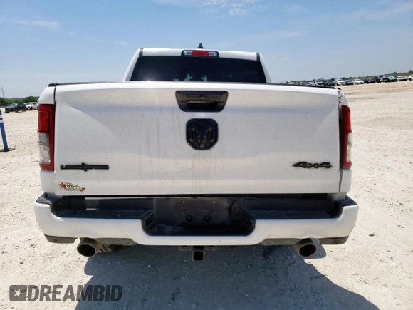 2023 Ram 1500 Big Horn with VIN 1C6SRFFT7PN698730, listed as a Copart auction lot 56967445 with 30,514 mi miles and Salvage title. Bid and sale history available at DreamBid. Image 6.