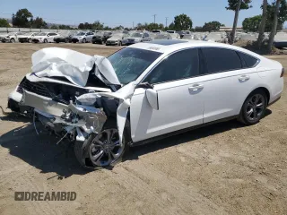 2023 Honda Accord EX-L with VIN 1HGCY2F60PA055373, listed as a Copart auction lot 59053065 with Not provided miles and Salvage title. Bid and sale history available at DreamBid. Image 1.