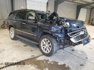 2019 Chevrolet Tahoe LT with VIN 1GNSKBKC6KR221789, listed as a Copart auction lot 64224515 with Not provided miles and Salvage title. Bid and sale history available at DreamBid. Image 4.