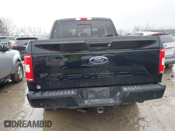 2018 Ford F-150 XL with VIN 1FTEW1E57JFA51993, listed as a IAAI auction lot 41620187 with 103,449 mi miles. Bid and sale history available at carsss.com. Image 16.