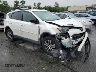 2018 Toyota RAV4 LE with VIN 2T3BFREV2JW853108, listed as a Copart auction lot 61245795 with 174,196 mi miles and Salvage title. Bid and sale history available at DreamBid. Image 4.