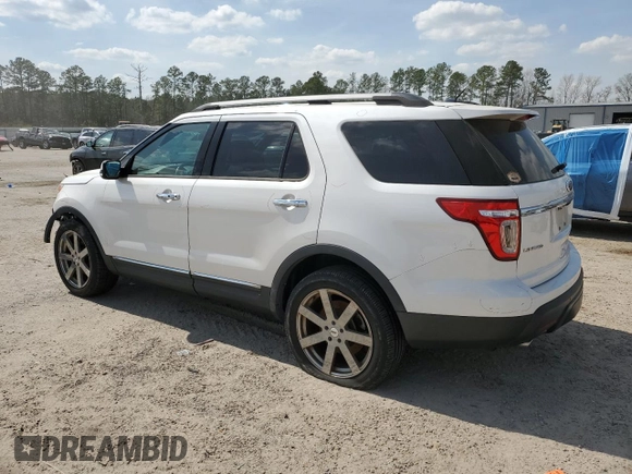 2015 Ford Explorer Limited with VIN 1FM5K7F83FGA61070, listed as a Copart auction lot 47819955 with 51,259 mi miles and Clean Title. Bid and sale history available at carsss.com. Image 2.