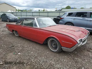 1961 Ford Thunderbird с VIN 1Y71Z157164, выставлен на аукционе Copart как лот 58658465 с пробегом 67 655 миль миль и Списание • Salvage title. История ставок и продаж доступна на DreamBid. Изображение 4.