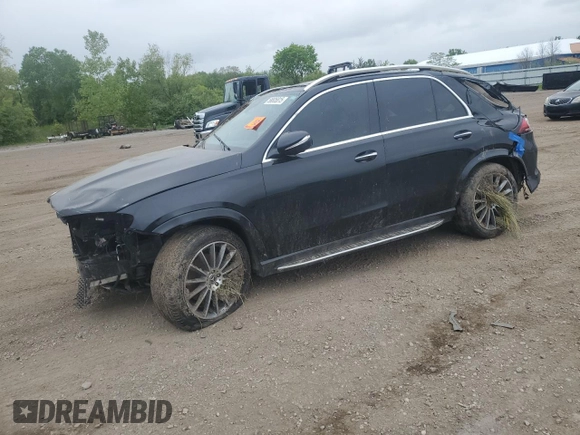 2020 Mercedes-Benz GLE 350 z VIN 4JGFB4KB6LA142258, wystawiony jako Copart lot #58605815 z przebiegiem 56 028 mil mil oraz Szkoda całkowita • Salvage title. Historia ofert i sprzedaży dostępna na DreamBid. Obrazek 1.