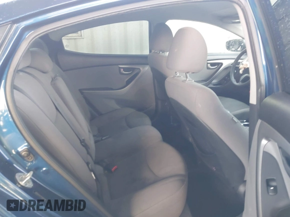 2015 Hyundai Elantra SE with VIN 5NPDH4AE7FH645154, listed as a IAAI auction lot 41830124 with 127,190 mi miles and . Bid and sale history available at DreamBid. Image 8.